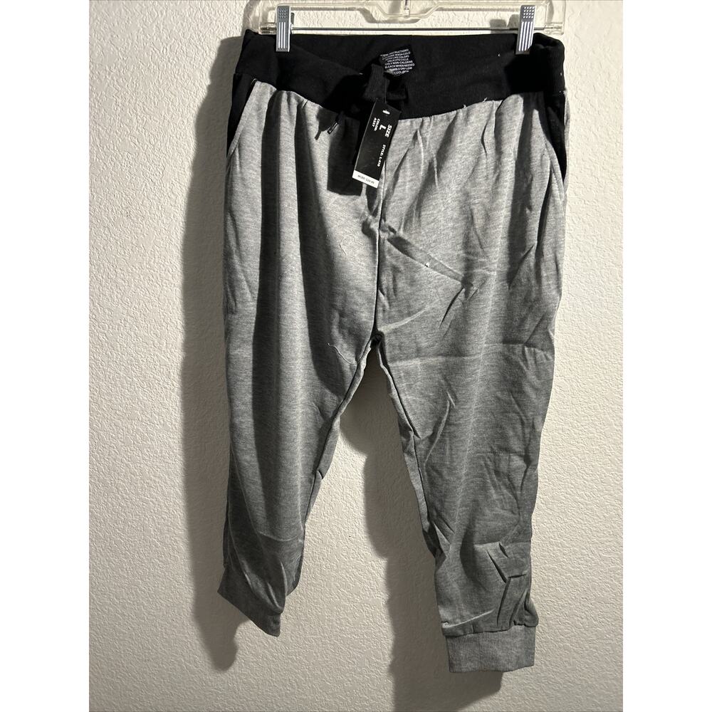 Women’s Linda Michael Large Joggers Grey NWT